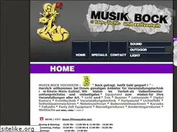 Sites similar to musikbock.de