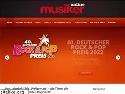 Sites similar to musiker-online.de