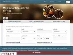 Sites similar to musiker-sucht-musiker.de