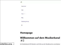 Sites similar to musikerkanal.com