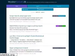 Sites similar to musikerkontakt.dk