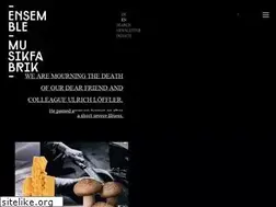 Sites similar to musikfabrik.eu