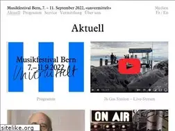 Sites similar to musikfestivalbern.ch