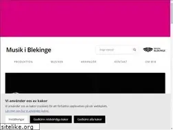Sites similar to musikiblekinge.se