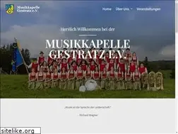 Sites similar to musikkapelle-gestratz.de