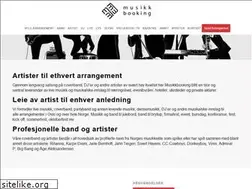 Sites similar to musikkbooking.com