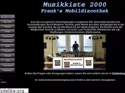 Sites similar to musikkiste2000.de