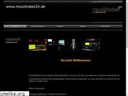 Sites similar to musiklabel24.de