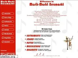 Sites similar to musikmarkt-neumarkt.de