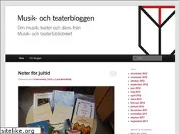 Sites similar to musikochteaterbloggen.wordpress.com