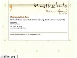 Sites similar to musikschule-gorol.de