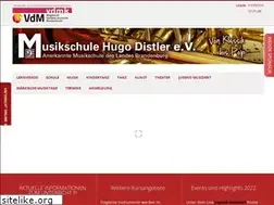 Sites similar to musikschule-hugo-distler.de