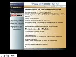 Sites similar to musiktiteldb.de