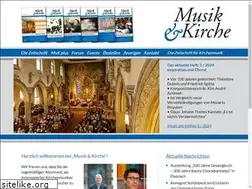 Sites similar to musikundkirche.de