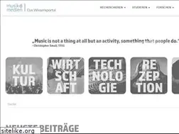 Sites similar to musikundmedien.org