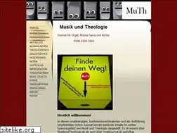 Sites similar to musikundtheologie.de