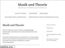 Sites similar to musikundtheorie.de