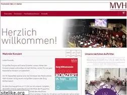 Sites similar to musikverein-hahn.de