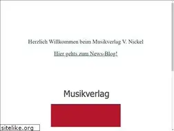 Sites similar to musikverlag-nickel.eu