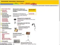 Sites similar to musikzubehoer-noten.de