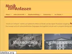 Sites similar to musikzumanfassen.at