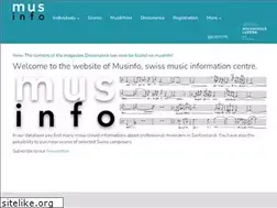 Sites similar to musinfo.ch