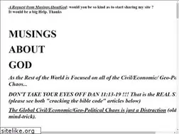 Sites similar to musingsaboutgod.com