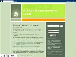Sites similar to musingsofaprogrammingaddict.blogspot.com