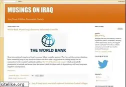 Sites similar to musingsoniraq.blogspot.com