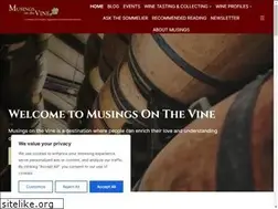 Sites similar to musingsonthevine.com