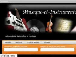 Sites similar to musique-et-instruments.com