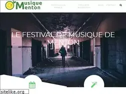 Sites similar to musique-menton.fr