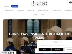 Sites similar to musique-sacree-notredamedeparis.fr