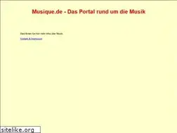 Sites similar to musique.de