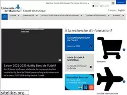 Sites similar to musique.umontreal.ca