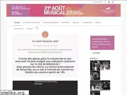 Sites similar to musiqueadeauville.com