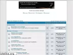Sites similar to musiqueclassique.forumpro.fr