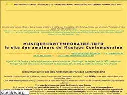 Sites similar to musiquecontemporaine.info