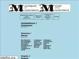 Sites similar to musiqueorguequebec.ca