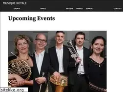 Sites similar to musiqueroyale.com
