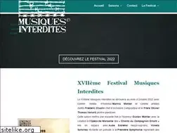 Sites similar to musiques-interdites.fr