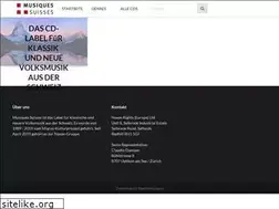 Sites similar to musiques-suisses.ch