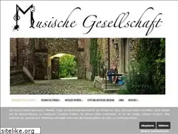 Sites similar to musische-gesellschaft.de