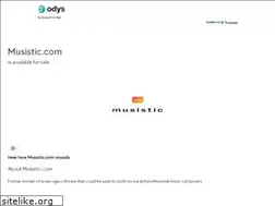 Sites similar to musistic.com