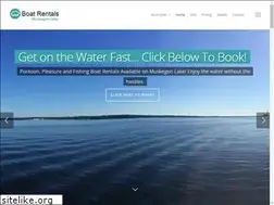 Sites similar to muskegonlakeboatrentals.com