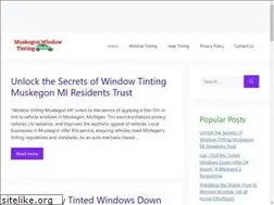 Sites similar to muskegonwindowtinting.com
