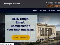 Sites similar to muskogeeattorney.com