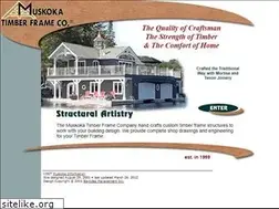 Sites similar to muskokatimberframe.com