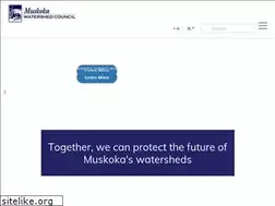 Sites similar to muskokawatershed.org