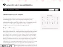 Sites similar to muslimcanadiancongress.org